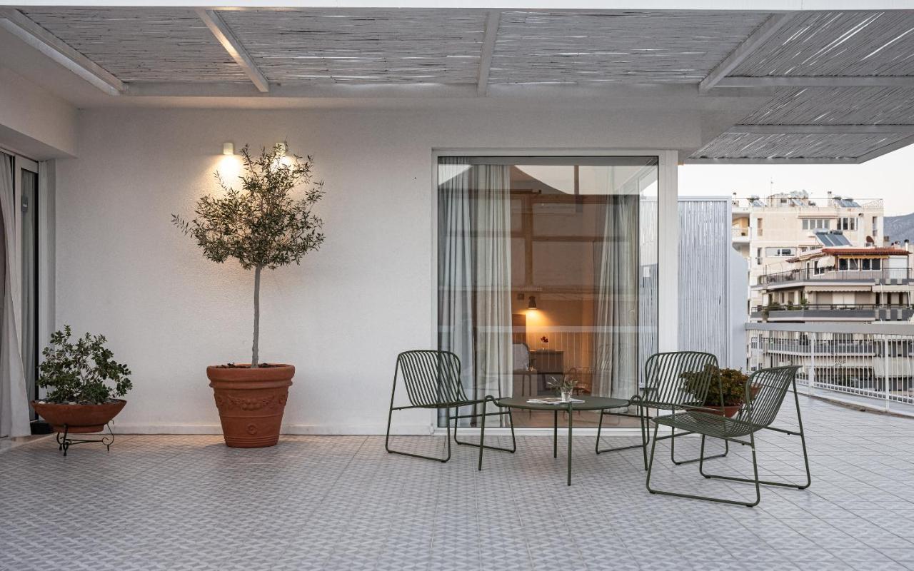 Sea View Beach Penthouse - Athens Coast Екстер'єр фото