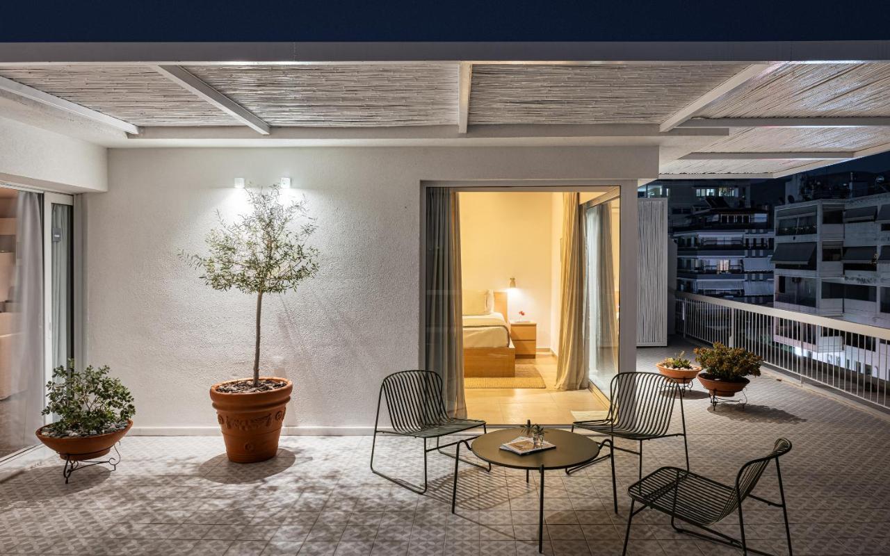 Sea View Beach Penthouse - Athens Coast Екстер'єр фото