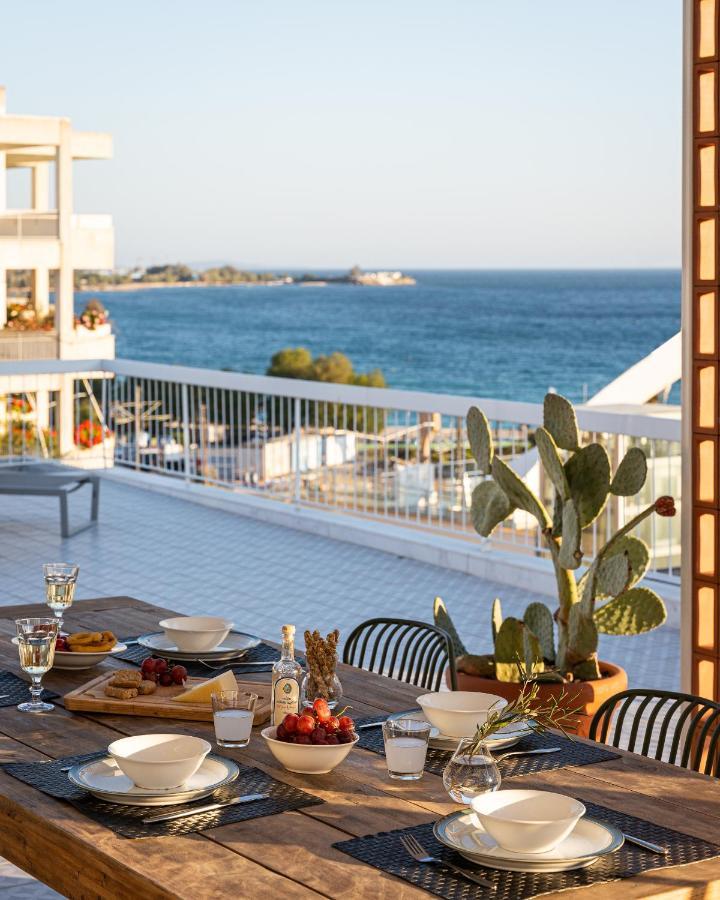 Sea View Beach Penthouse - Athens Coast Екстер'єр фото
