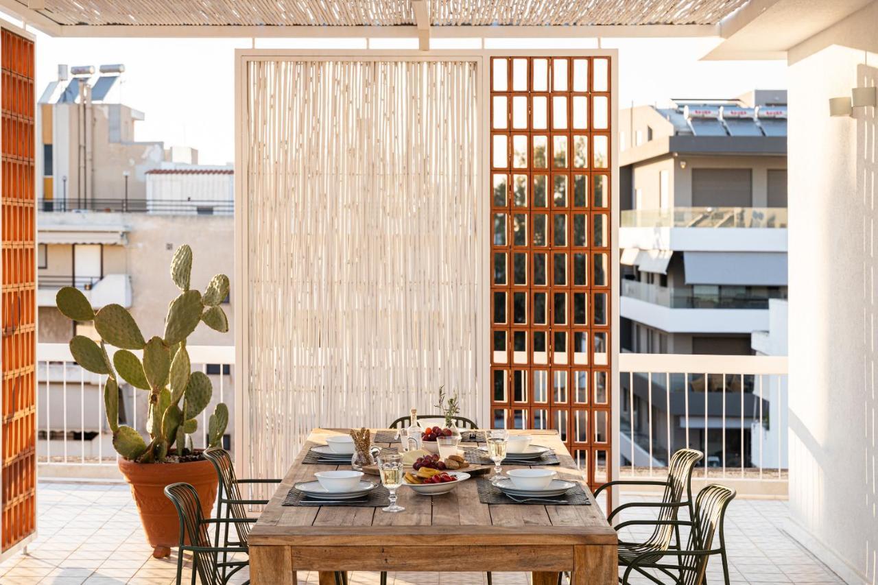 Sea View Beach Penthouse - Athens Coast Екстер'єр фото